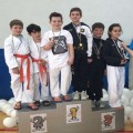 Saimon Mattia Pietro Irma-podio Kumite